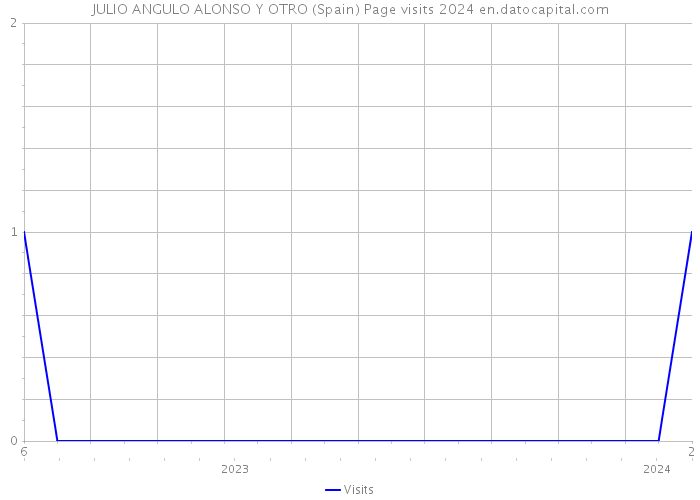 JULIO ANGULO ALONSO Y OTRO (Spain) Page visits 2024 