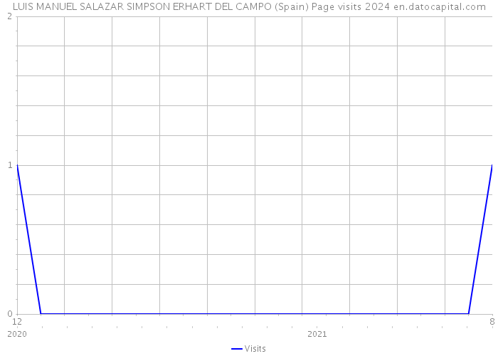 LUIS MANUEL SALAZAR SIMPSON ERHART DEL CAMPO (Spain) Page visits 2024 