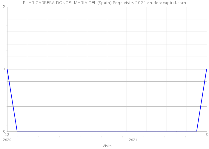 PILAR CARRERA DONCEL MARIA DEL (Spain) Page visits 2024 