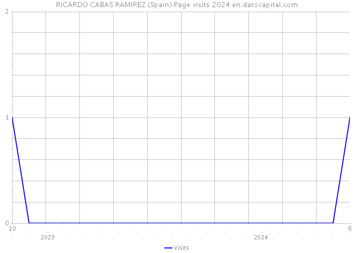RICARDO CABAS RAMIREZ (Spain) Page visits 2024 