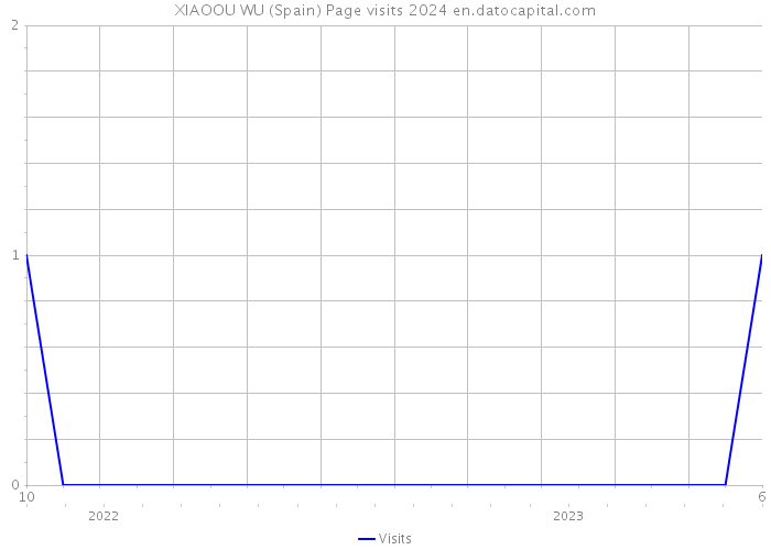 XIAOOU WU (Spain) Page visits 2024 