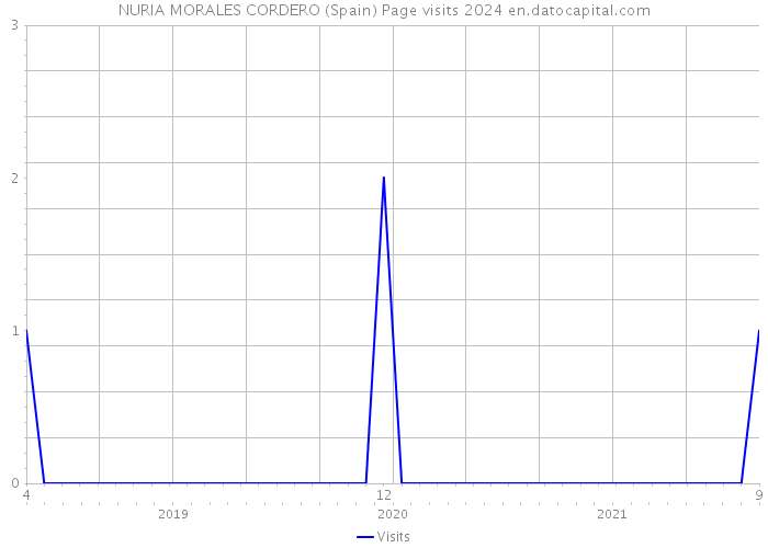 NURIA MORALES CORDERO (Spain) Page visits 2024 