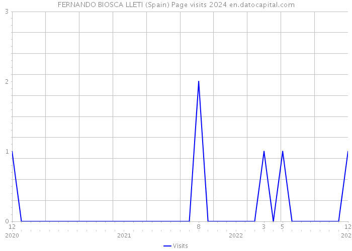 FERNANDO BIOSCA LLETI (Spain) Page visits 2024 