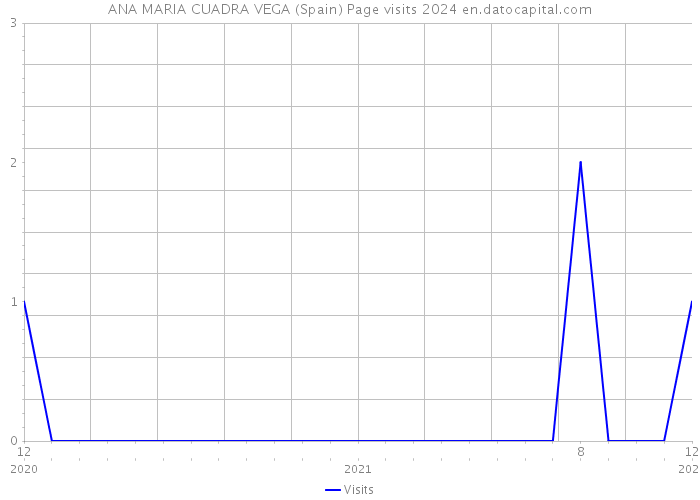 ANA MARIA CUADRA VEGA (Spain) Page visits 2024 