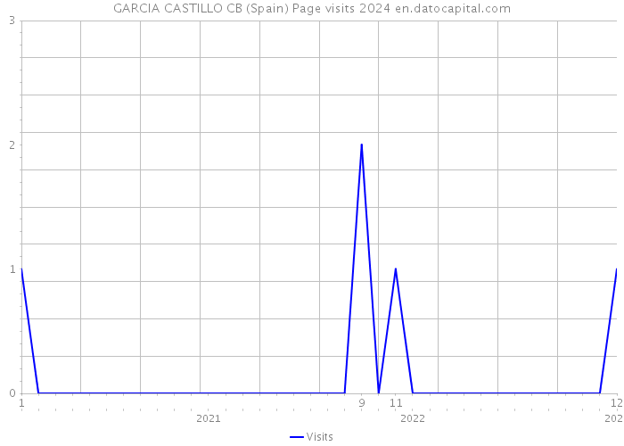 GARCIA CASTILLO CB (Spain) Page visits 2024 
