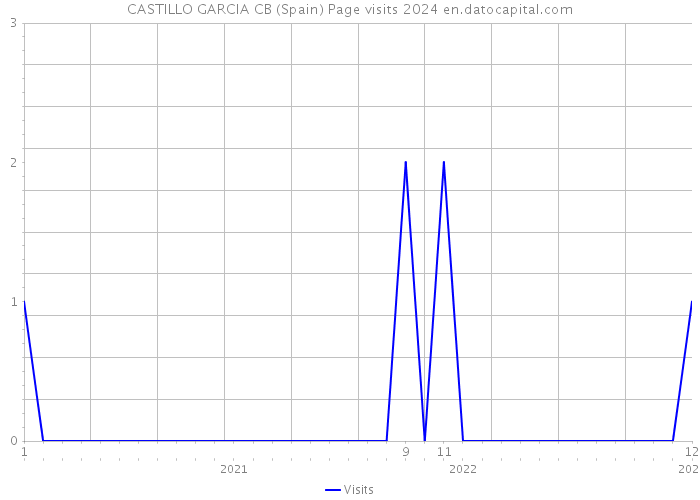 CASTILLO GARCIA CB (Spain) Page visits 2024 