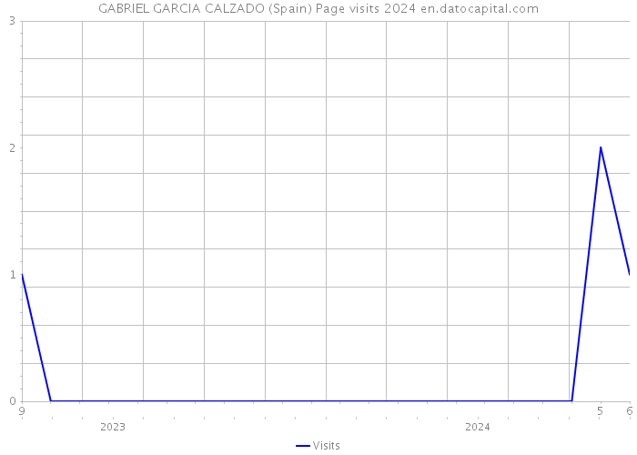 GABRIEL GARCIA CALZADO (Spain) Page visits 2024 