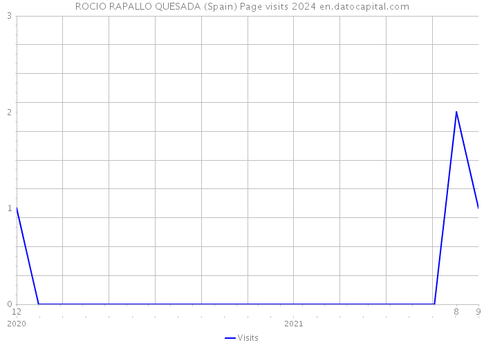 ROCIO RAPALLO QUESADA (Spain) Page visits 2024 