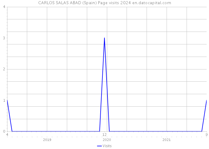 CARLOS SALAS ABAD (Spain) Page visits 2024 