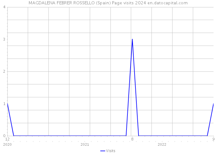 MAGDALENA FEBRER ROSSELLO (Spain) Page visits 2024 