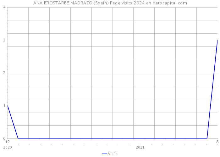 ANA EROSTARBE MADRAZO (Spain) Page visits 2024 