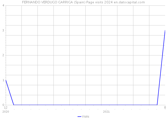 FERNANDO VERDUGO GARRIGA (Spain) Page visits 2024 