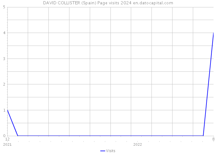 DAVID COLLISTER (Spain) Page visits 2024 
