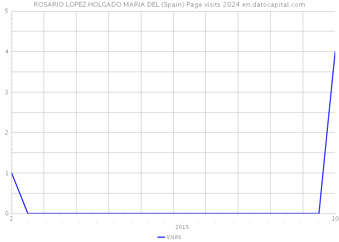 ROSARIO LOPEZ HOLGADO MARIA DEL (Spain) Page visits 2024 