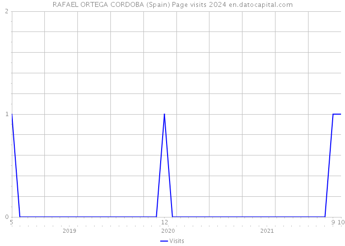 RAFAEL ORTEGA CORDOBA (Spain) Page visits 2024 