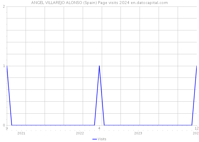 ANGEL VILLAREJO ALONSO (Spain) Page visits 2024 