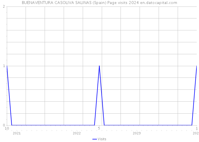 BUENAVENTURA CASOLIVA SALINAS (Spain) Page visits 2024 