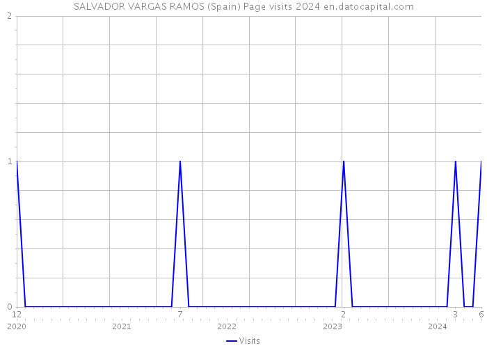 SALVADOR VARGAS RAMOS (Spain) Page visits 2024 