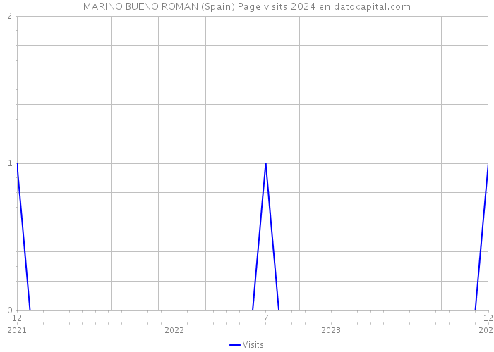 MARINO BUENO ROMAN (Spain) Page visits 2024 