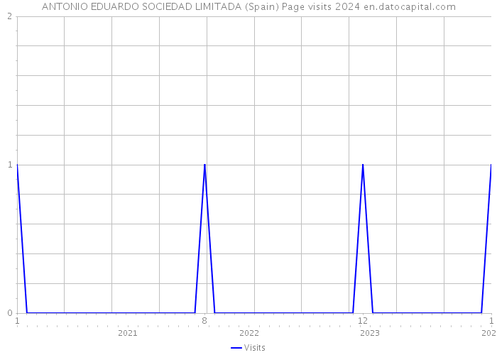 ANTONIO EDUARDO SOCIEDAD LIMITADA (Spain) Page visits 2024 