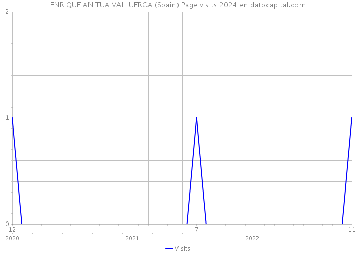 ENRIQUE ANITUA VALLUERCA (Spain) Page visits 2024 