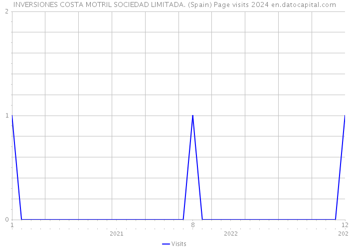 INVERSIONES COSTA MOTRIL SOCIEDAD LIMITADA. (Spain) Page visits 2024 