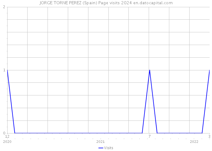 JORGE TORNE PEREZ (Spain) Page visits 2024 