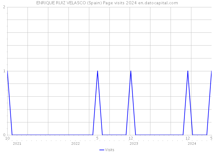 ENRIQUE RUIZ VELASCO (Spain) Page visits 2024 
