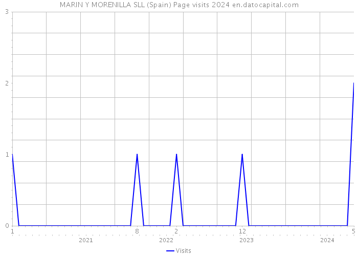 MARIN Y MORENILLA SLL (Spain) Page visits 2024 