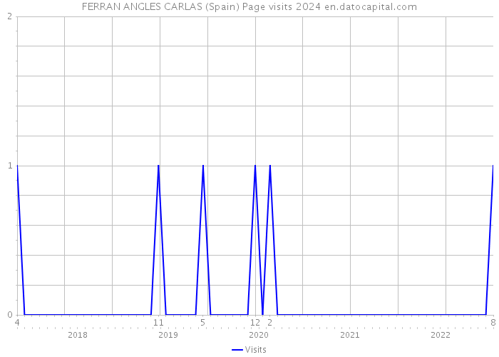 FERRAN ANGLES CARLAS (Spain) Page visits 2024 