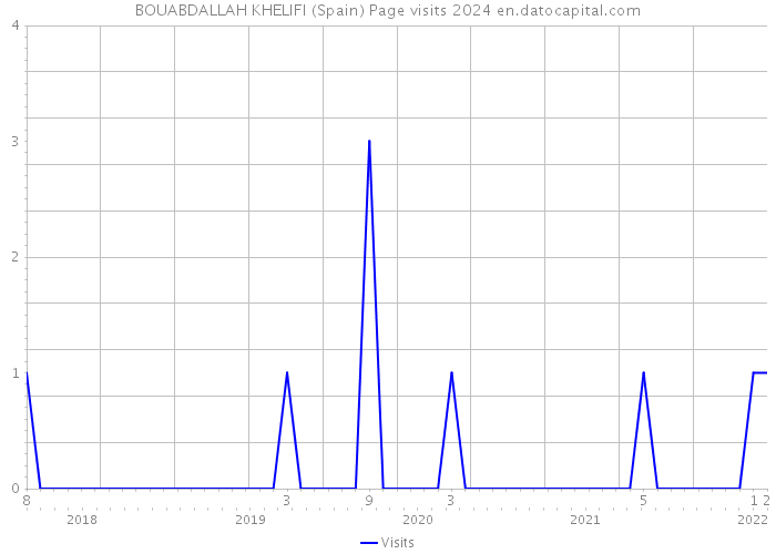 BOUABDALLAH KHELIFI (Spain) Page visits 2024 