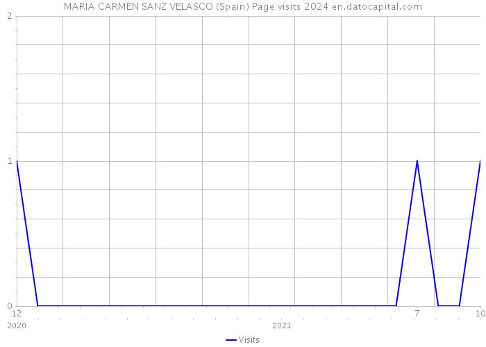 MARIA CARMEN SANZ VELASCO (Spain) Page visits 2024 