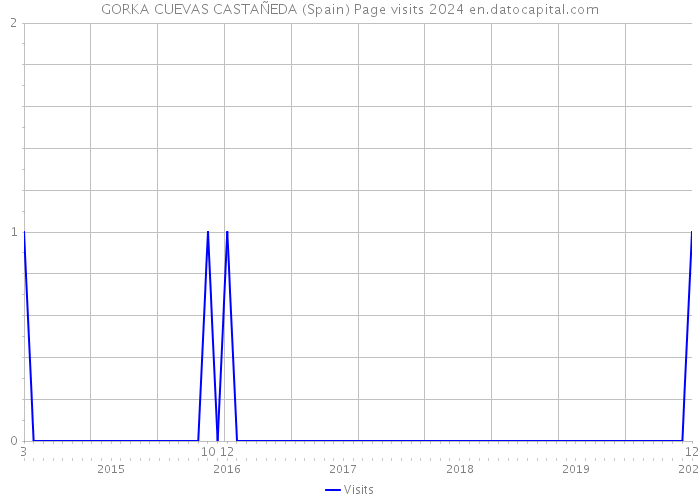 GORKA CUEVAS CASTAÑEDA (Spain) Page visits 2024 