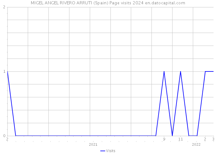 MIGEL ANGEL RIVERO ARRUTI (Spain) Page visits 2024 