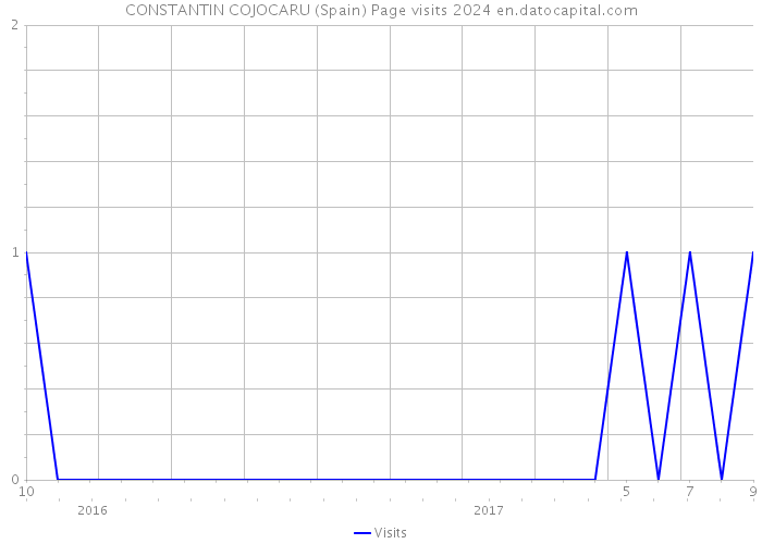 CONSTANTIN COJOCARU (Spain) Page visits 2024 
