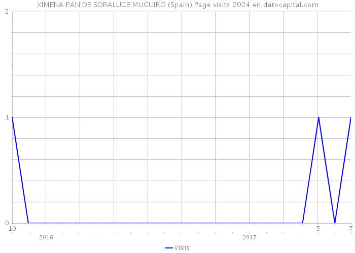 XIMENA PAN DE SORALUCE MUGUIRO (Spain) Page visits 2024 