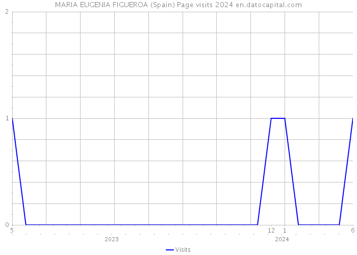 MARIA EUGENIA FIGUEROA (Spain) Page visits 2024 