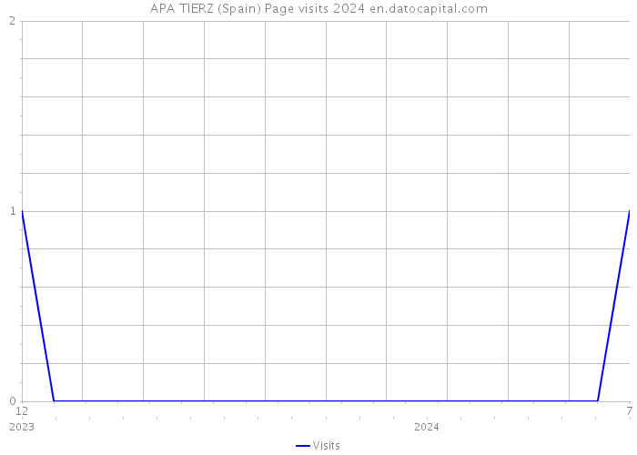 APA TIERZ (Spain) Page visits 2024 