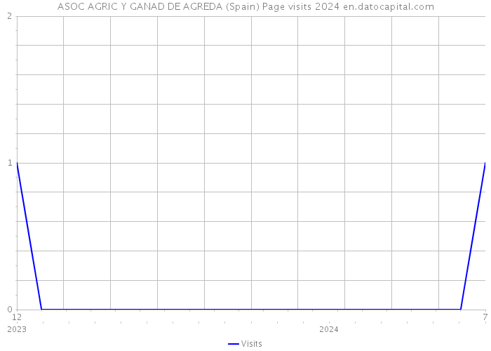 ASOC AGRIC Y GANAD DE AGREDA (Spain) Page visits 2024 