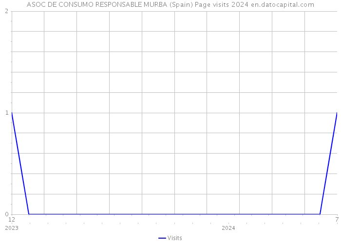 ASOC DE CONSUMO RESPONSABLE MURBA (Spain) Page visits 2024 