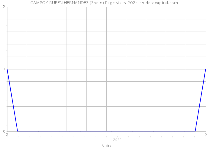 CAMPOY RUBEN HERNANDEZ (Spain) Page visits 2024 