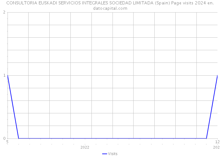 CONSULTORIA EUSKADI SERVICIOS INTEGRALES SOCIEDAD LIMITADA (Spain) Page visits 2024 