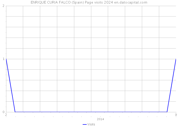 ENRIQUE CURIA FALCO (Spain) Page visits 2024 