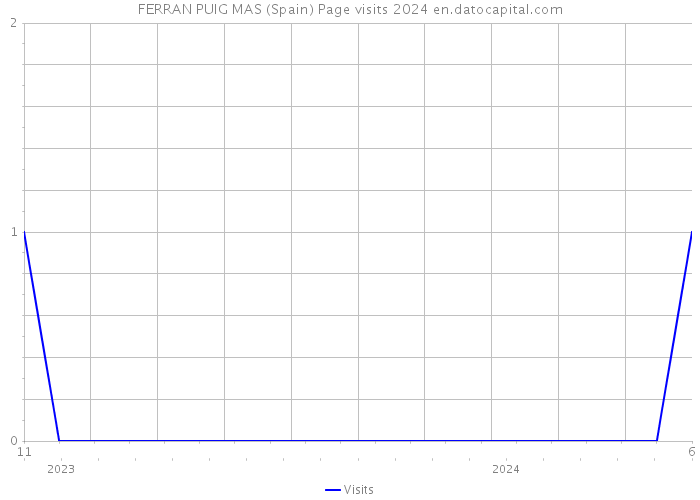 FERRAN PUIG MAS (Spain) Page visits 2024 