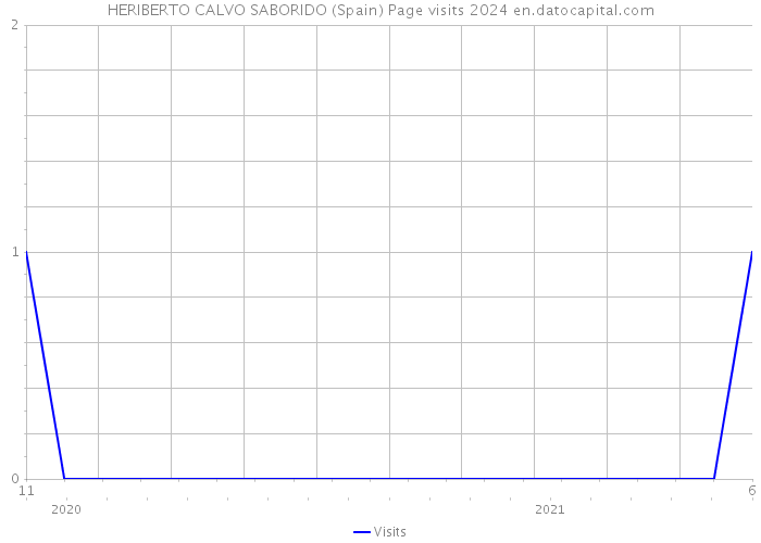 HERIBERTO CALVO SABORIDO (Spain) Page visits 2024 