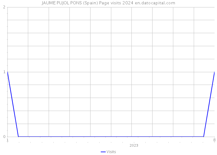 JAUME PUJOL PONS (Spain) Page visits 2024 