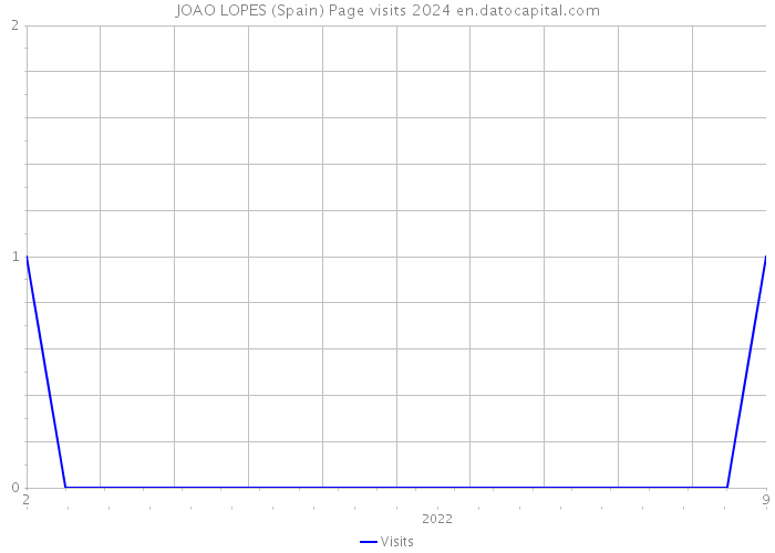 JOAO LOPES (Spain) Page visits 2024 
