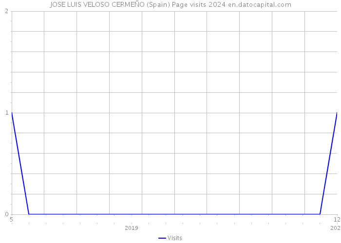 JOSE LUIS VELOSO CERMEÑO (Spain) Page visits 2024 