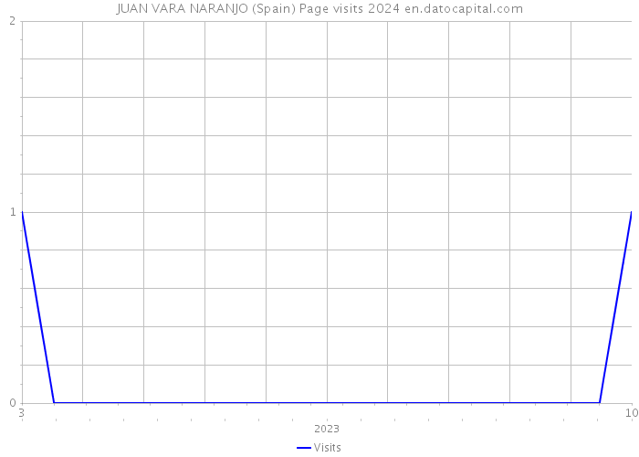 JUAN VARA NARANJO (Spain) Page visits 2024 