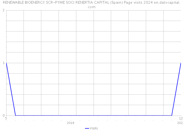 RENEWABLE BIOENERGY SCR-PYME SOCI RENERTIA CAPITAL (Spain) Page visits 2024 